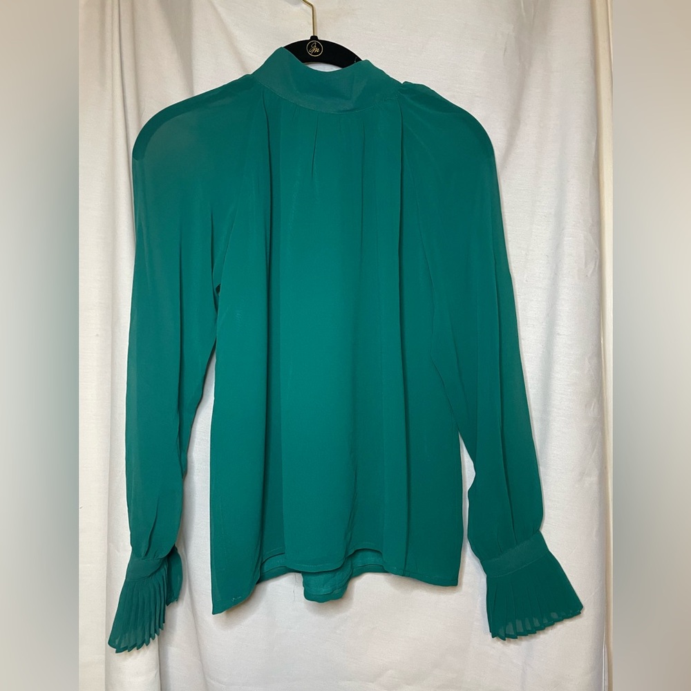 Ann Taylor Teal Blouse